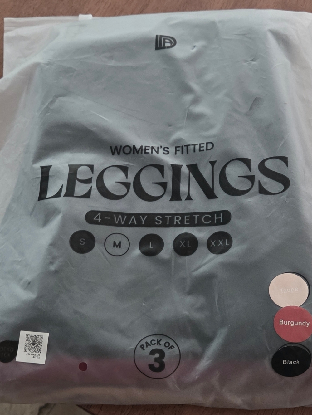 Pack of 3 High Waist Women Leggings  with Side Pockets. - Picture 6 of 8